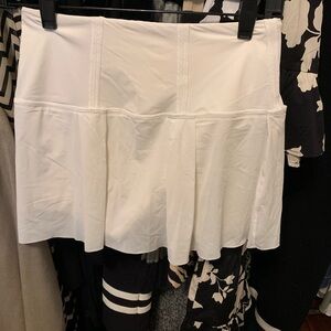 Lululemon Athletica White Mini Skirt
